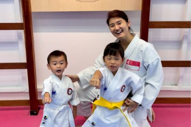 Peiru Ng, SEA Games karate-ka; Founder of Rei Academy together with her father, National Coach Soke Richard Ng